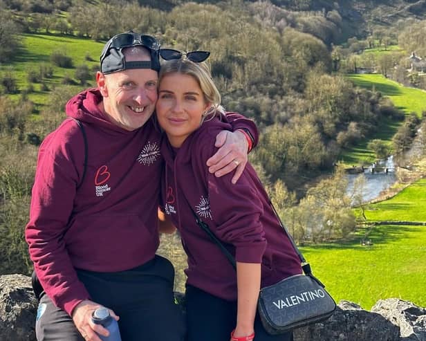 Chloe and Neil on the Monsal Trail Photo submitted