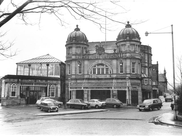 Buxton opera house in 1981