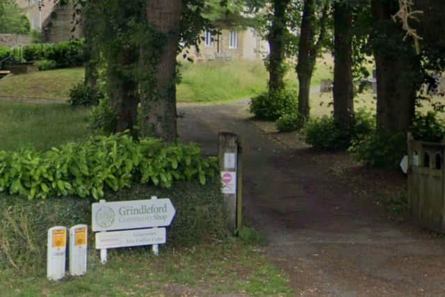 The Grindleford Community Shop was targeted by burglars.