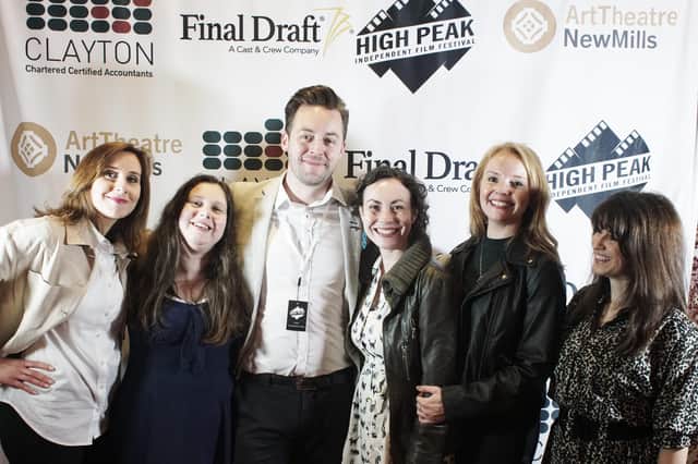 Julia Munder, Natalie Roe, Cal O'Connell, Max Gee, Michaela Longden and Samantha Mesagno whose film Terminal was screened in the Best of the North category at the 2019 festival.