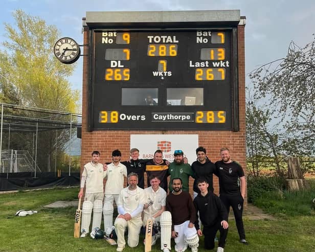 Victorious Buxton 1st team