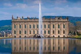 Chatsworth House has been named among the most Instagrammed stately homes in the UK.