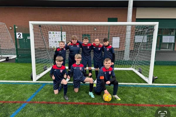 The St. George’s C.E. Primary School football team