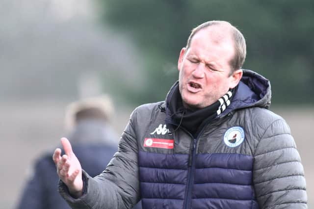 Buxton manager Steve Cunningham says his side are focused on their own results and are not looking at the clubs around them.