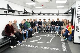 University of Derby applicants at exclusive DCFC event