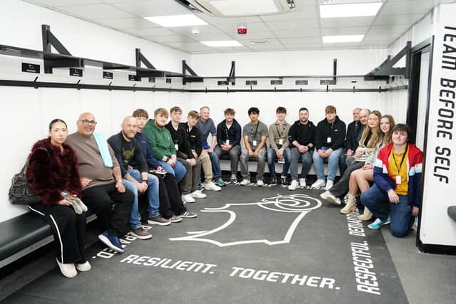University of Derby applicants at exclusive DCFC event