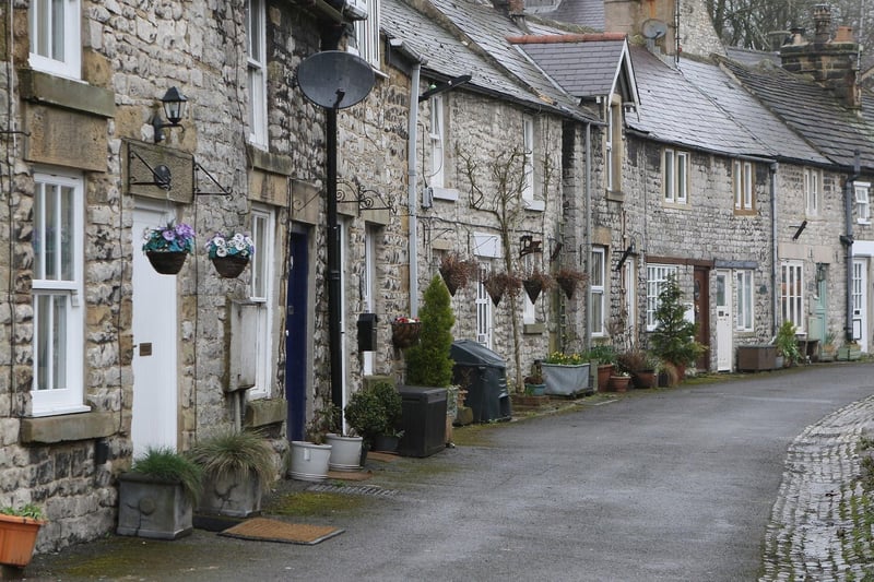 Hathersage, Bradwell and Tideswell come in at second place with 110 holiday homes.