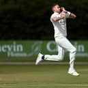 Stuart Broad. (Photo by Gareth Copley/Getty Images)