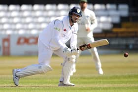 Billy Godleman had a big say in keeping Durham at bay on a rain-affected opening day. (Photo by Alex Pantling/Getty Images)