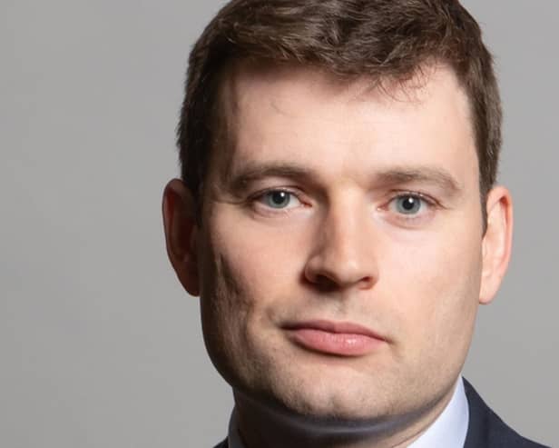 Robert Largan, High Peak MP (Photo credit: Richard Townshend Photography)