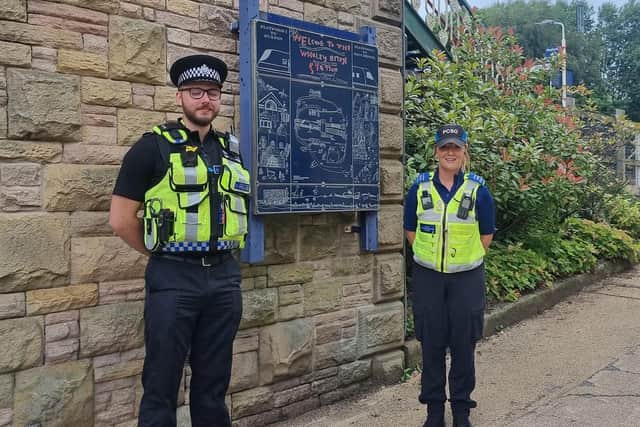 Buxton Safer Neighbourhood Police on patrol spotted two youths on the tracks near Chapel-en-le-Frith station.