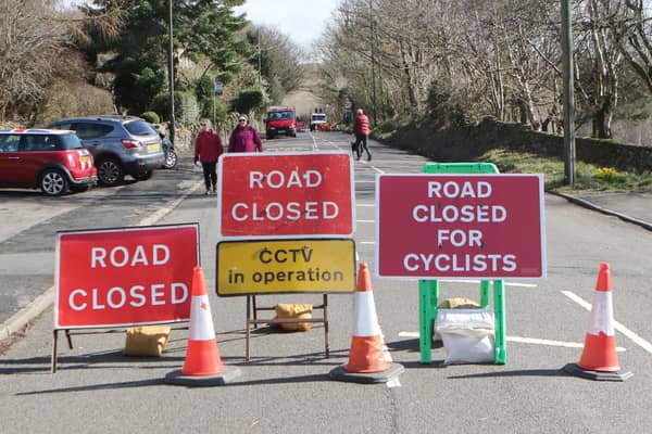 Around 12 miles of Snake Pass has been closed