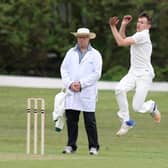 Harry Griffin took five wickets but was still on the losing side.