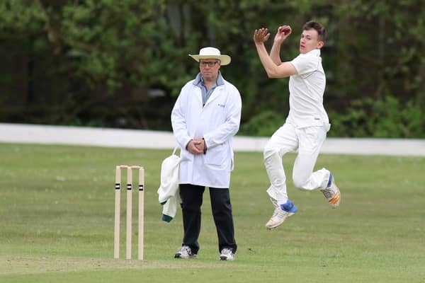 Harry Griffin took five wickets but was still on the losing side.