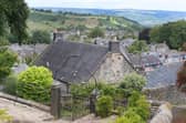 The village from above is a jumble of tightly packed cottages, many dating from the hey-day of mining.