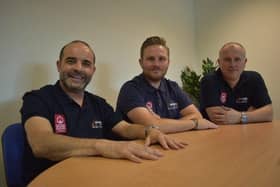 Friends Kevin Baker, Richard Blane and Neal Thorne have turned over £1million in one year!