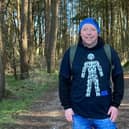 First-time fundraiser Chris Wardle.