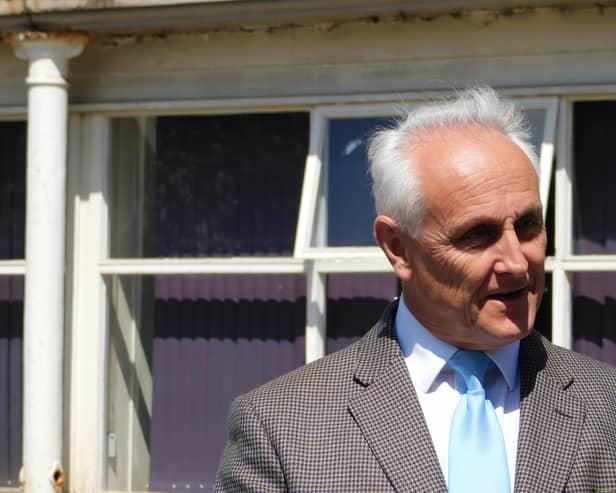 Cllr Alan Graves, Derbyshire County Council leader.