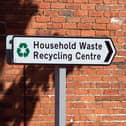 Chesterfield's household waste recycling centre on Sheffield Road.