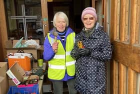 A Selection of The Tools Collected By Inner Wheel Members