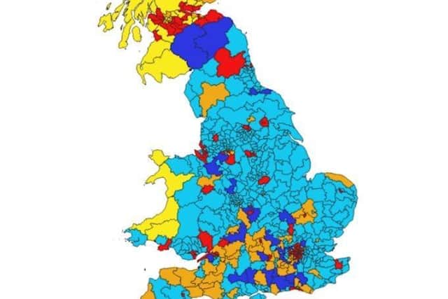 UK voting share, a new poll has revealed