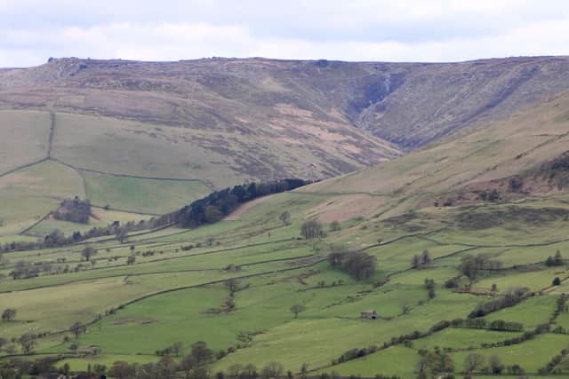 Kinder Scout seen from Mam Tor