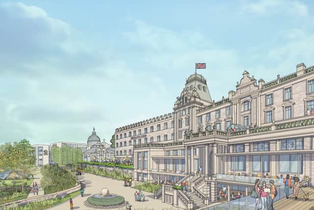The proposed plans for County Hall in Matlock. Image from HLM Architects.