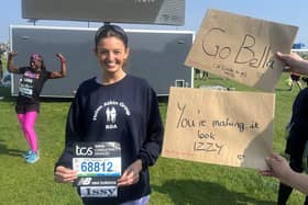 Issy Frost gears up for her London Marathon challenge