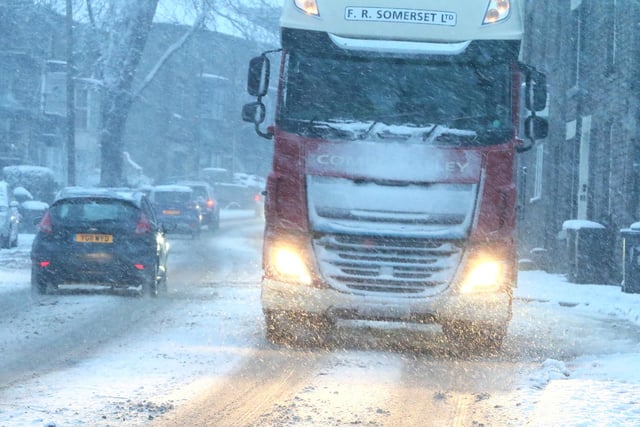 The Met Office is warning of snow and ice in Buxton through to Sunday.