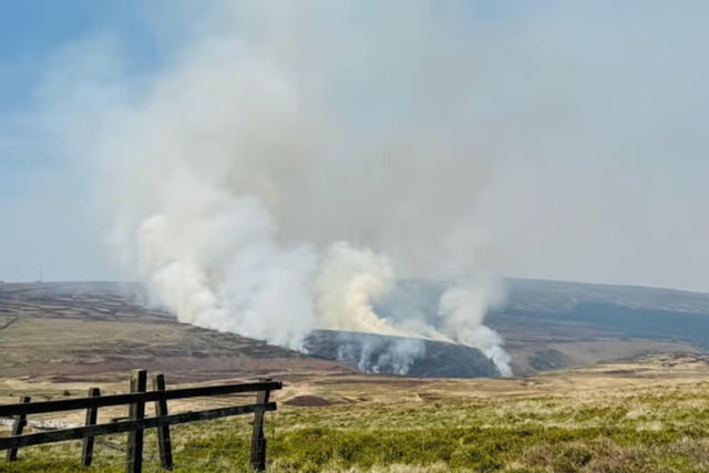 Derbyshire firefighters have now left the scene of the moorland fire near Errwood Reservoir in Goyt Valley after a week of tough firefighting.