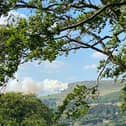 A fire started on Bamford Edge recently.