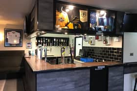 The new look clubhouse at New Mills.