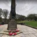 Buxton war memorial. Photo: Google Earth