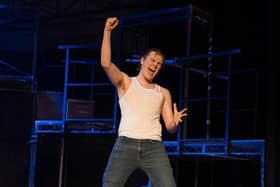 Jake Hornsey as Tony in West Side Story