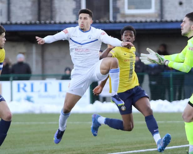 Warren Clarke hailed the battling spirit shown by Buxton as they saw the game out to get three points against Witton Albion.