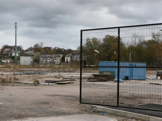 The former Buxton Water site which will be the site of the new health hub