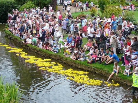 Tickets for the annual Buxton Carnival Duck race go on sale on Monday.