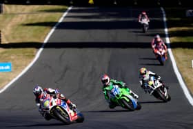 Christian Iddon in action at Brands hatch at the weekend.