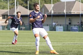 Diego De Girolamo - Buxton's two goal hero at Matlock.