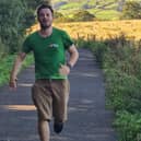 Charles Lawley is running 170 miles around the High Peak - raising awareness of the journey made on foot by Syrian refugees to safety in Lebanon