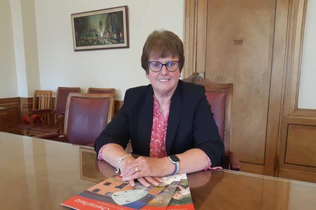 CBC Leader Cllr Tricia Gilby