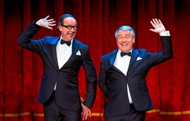 Jonty Stephens and Ian Ashpitel in An Evening with Eric and Ern. Photo by Paul Coltas.