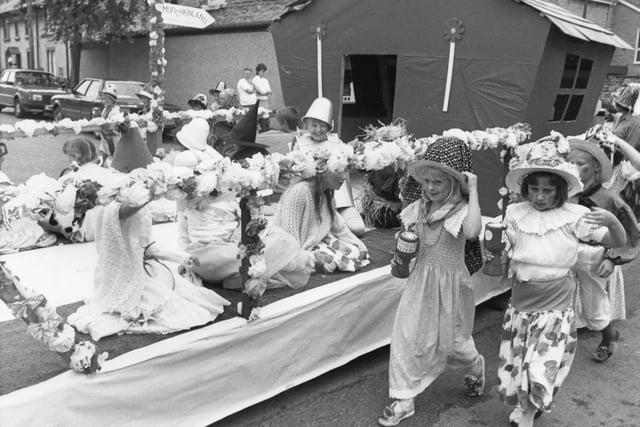 Munchkins in the 1991 Fairfield Carnival back when it had its own separate carnival. Photo Jason Chadwick