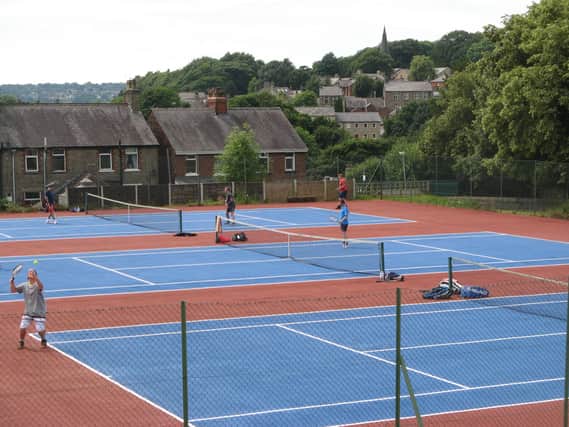 New Mills Tennis Club.