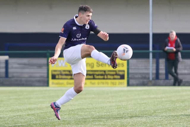 Connor Kirby - winning goal to finally end Boston United bogey on Monday.