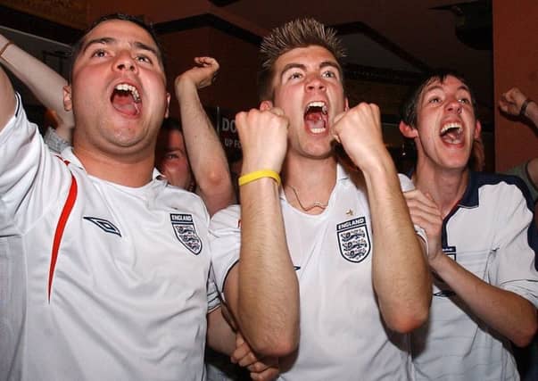 England fans will be cheering their team on once again.