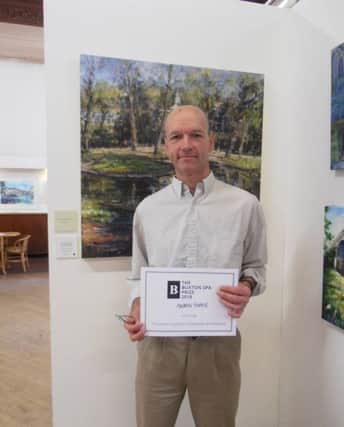 Andrew Harood won the Buxton Spa Prize 2018