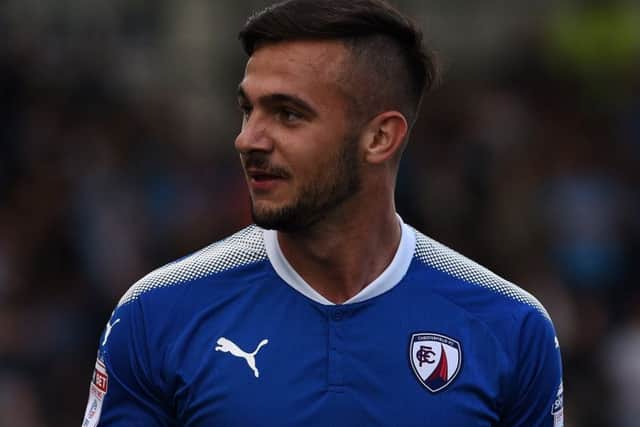 Picture Andrew Roe/AHPIX LTD, Football, EFL Sky Bet League Two,v Chesterfield Town v Coventry City, Proact Stadium, 02/09/17, K.O 3pm

Chesterfield's Diego De Girolamo

Andrew Roe>>>>>>>07826527594