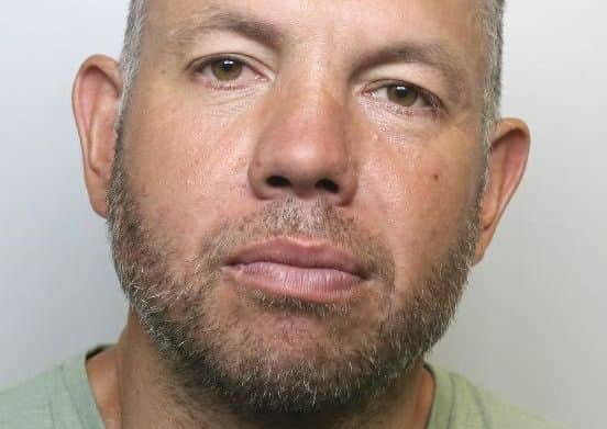 Pictured is Raymond Barry Skelly, 39, of Mersey Bank Road, Glossop, who has been jailed for 12 weeks after he admitted committing six shop thefts.