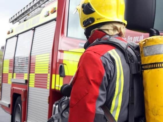 The service has confirmed that the smoke is from alarge moorland incident.